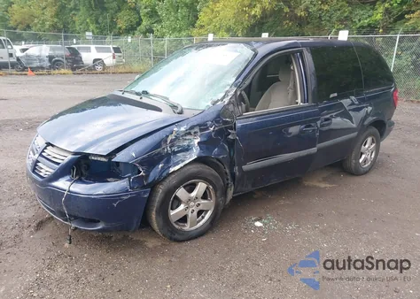 2006 Dodge Caravan Sxt z USA, uszkodzony, nr VIN 1D4GP45R06B631615